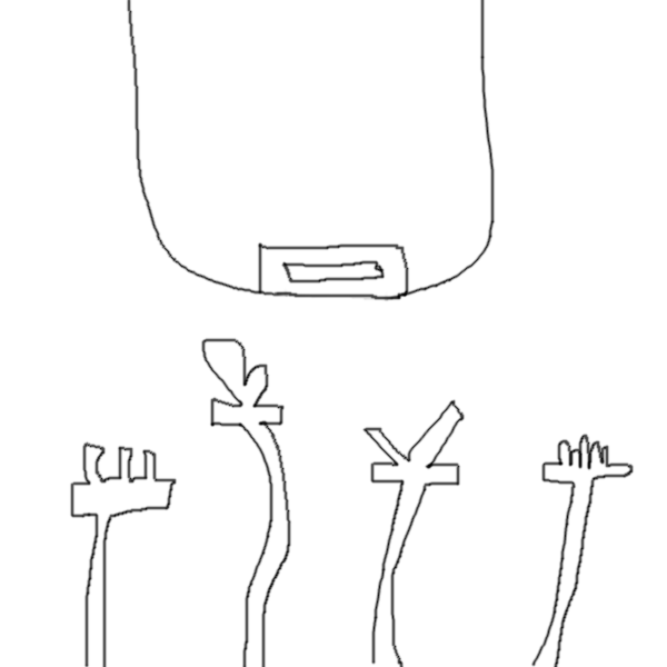 phone with many incompatible chargers