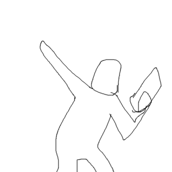 person throwing phone