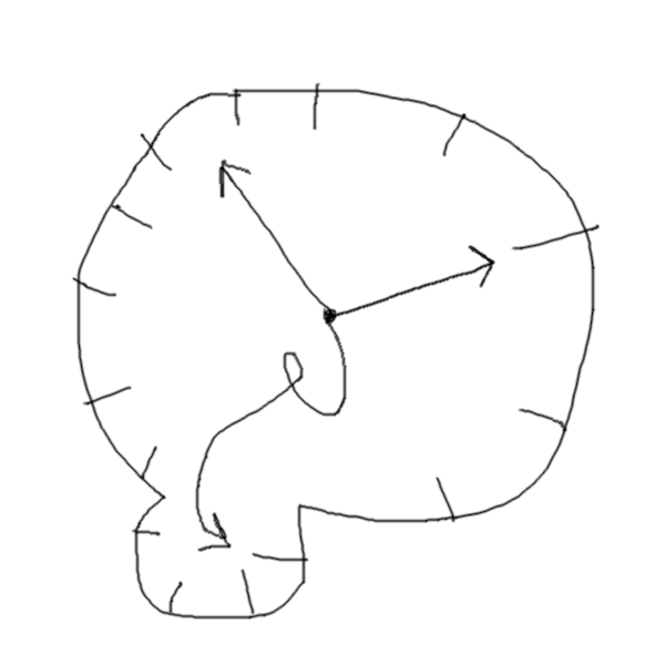 clock that is unusual